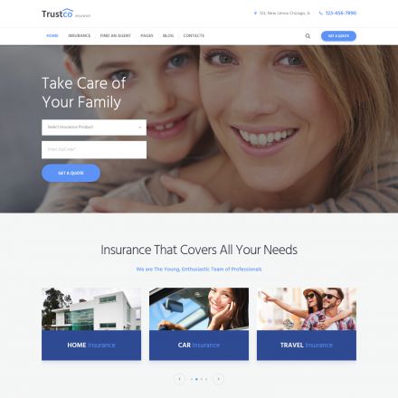 ThemeForest Insurance