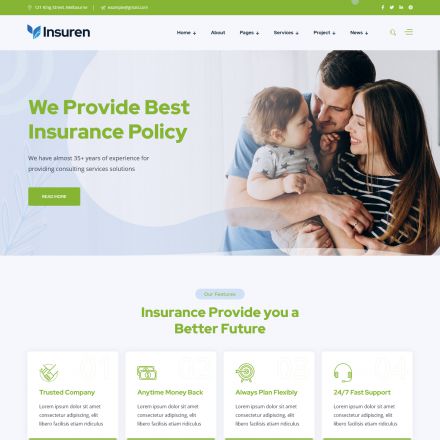 ThemeForest Insuren