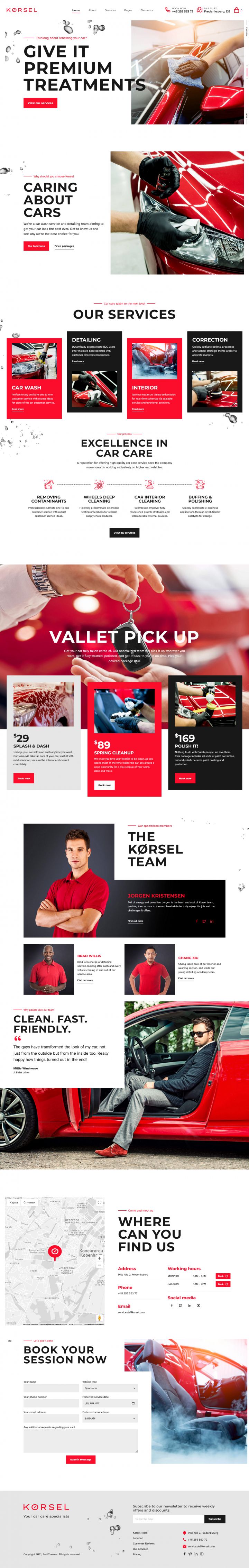 WordPress шаблон ThemeForest Korsel