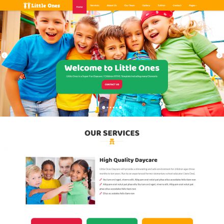 ThemeForest Little Ones