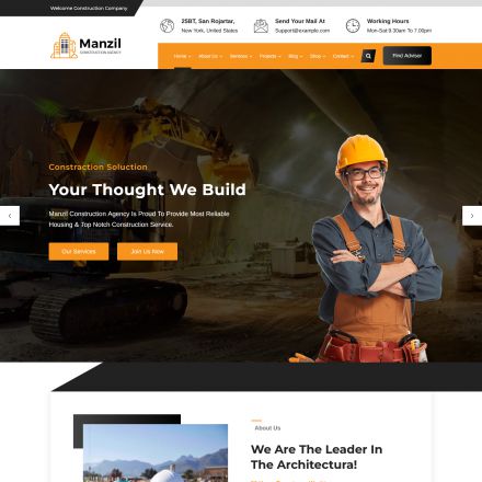 ThemeForest Manzil