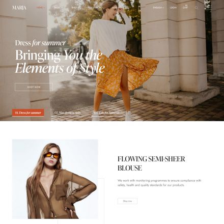 ThemeForest Marja