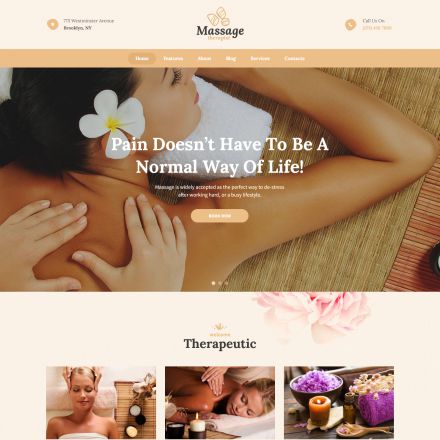 ThemeForest Massage