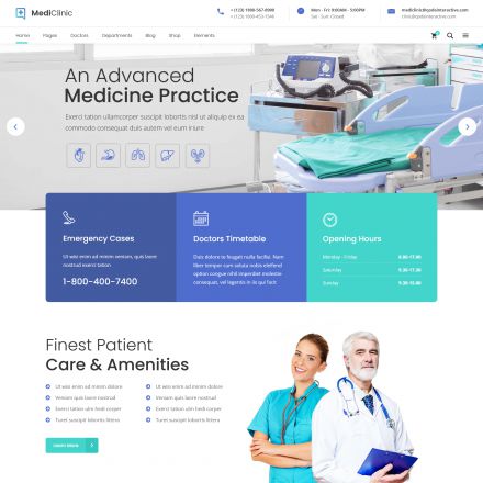 ThemeForest MediClinic