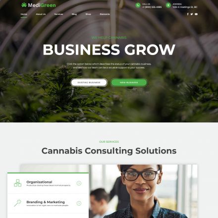 ThemeForest MediGreen