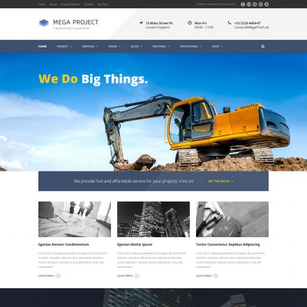 ThemeForest Mega Project