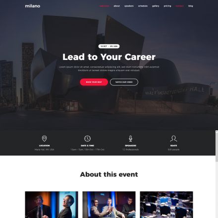 ThemeForest Milano