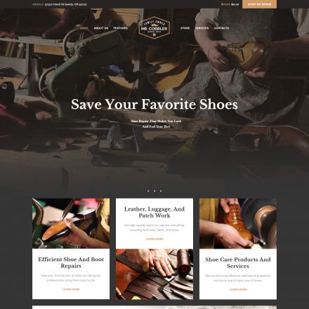 ThemeForest Mr. Cobbler