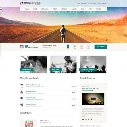 ThemeForest Native Church