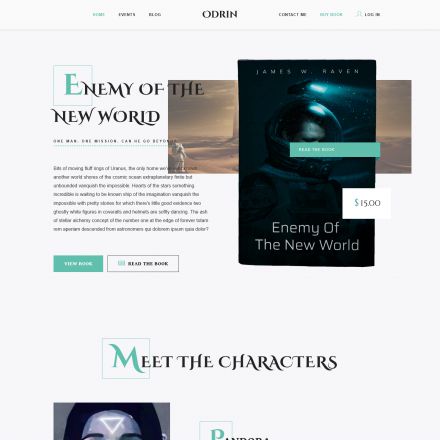 ThemeForest Odrin