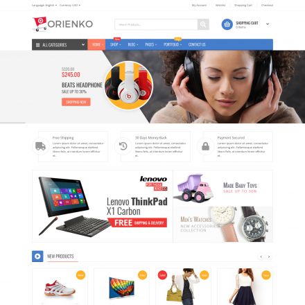 ThemeForest Orienko