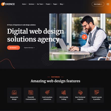 ThemeForest Oxence