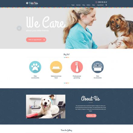 ThemeForest Pets Club