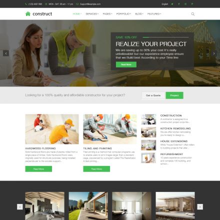 ThemeForest Piko-construct