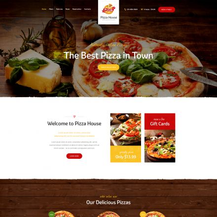 ThemeForest Pizza House