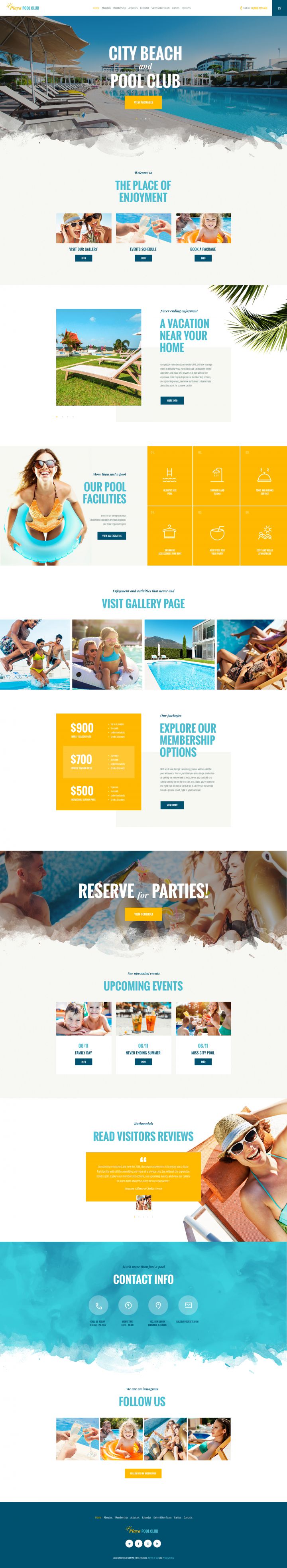WordPress шаблон ThemeForest Playa