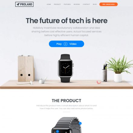 ThemeForest Proland