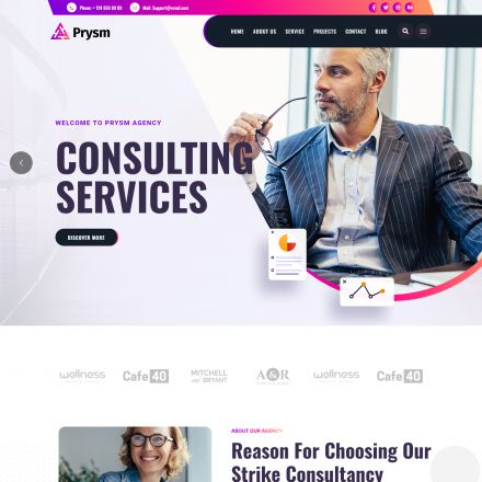 ThemeForest Prysm