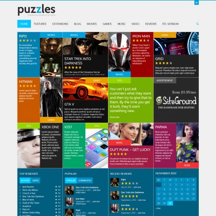 ThemeForest Puzzles