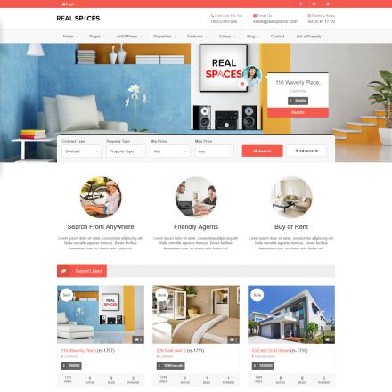 ThemeForest Real Spaces
