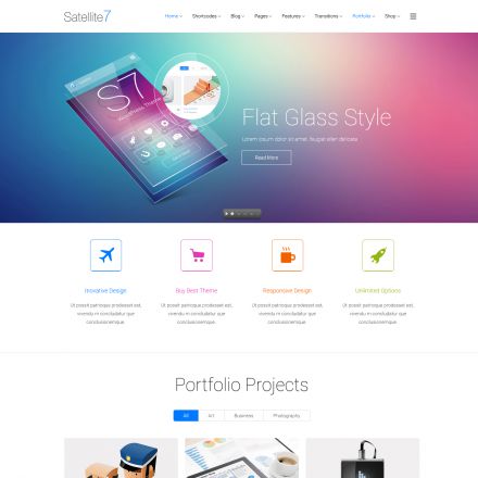 ThemeForest Satellite7