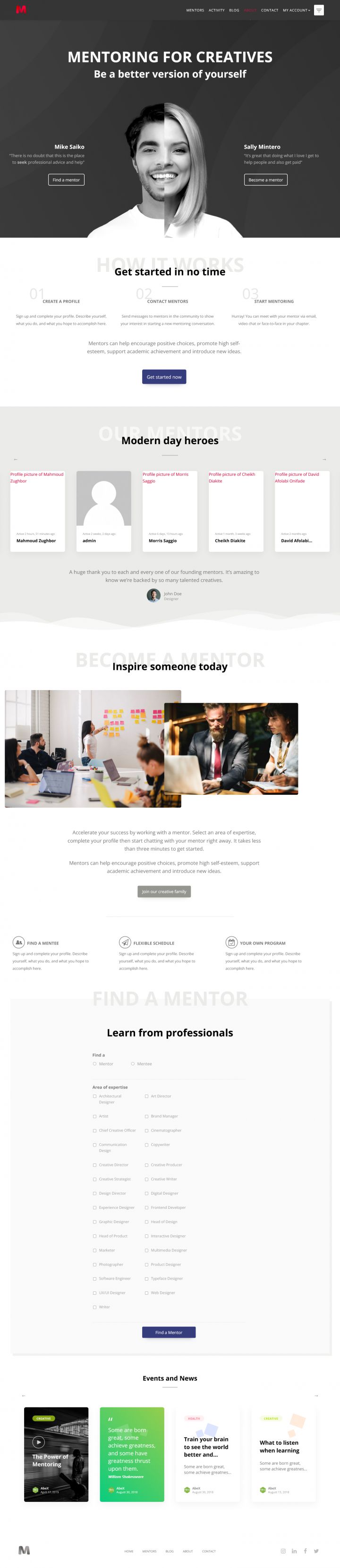 WordPress шаблон ThemeForest Seeko