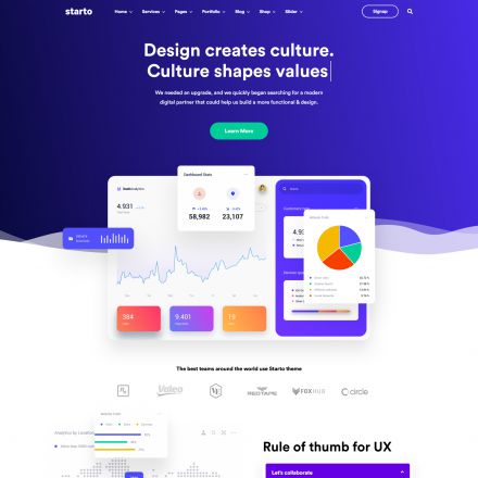 ThemeForest Starto