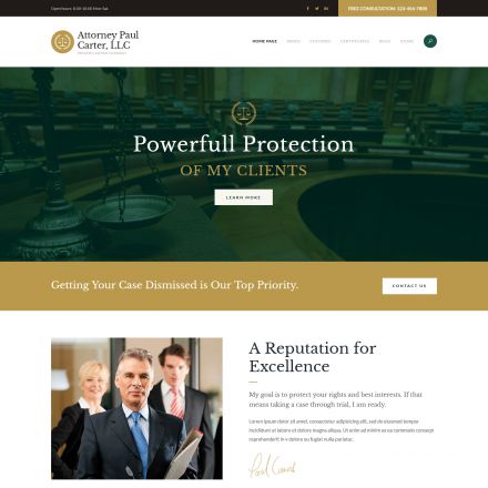 ThemeForest The Law