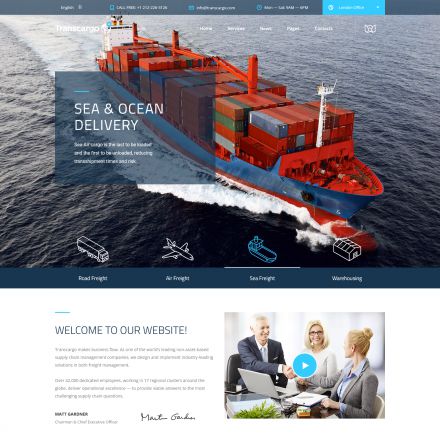 ThemeForest Transcargo