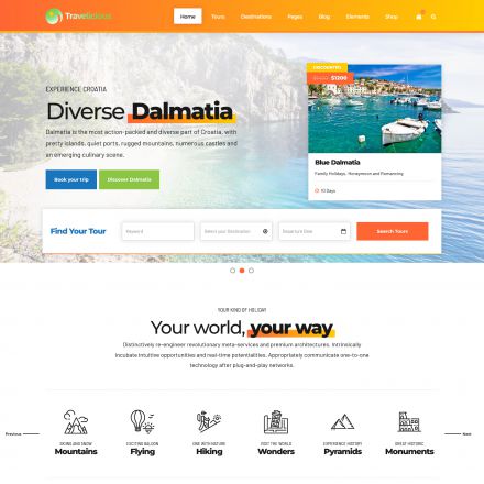 ThemeForest Travelicious