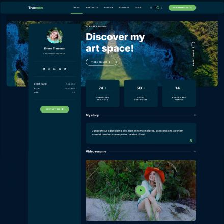 ThemeForest Trueman