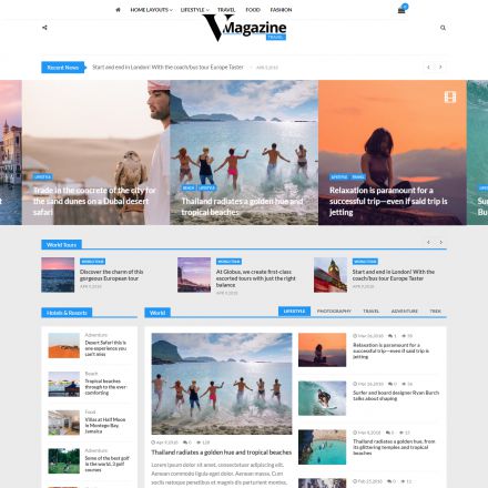 ThemeForest Vmagazine