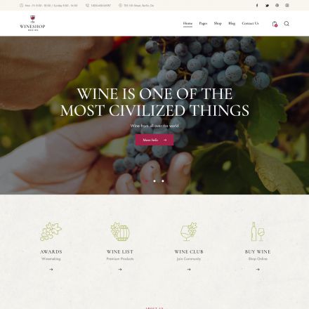 ThemeForest WineShop