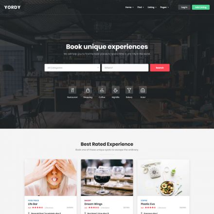 ThemeForest Yordy