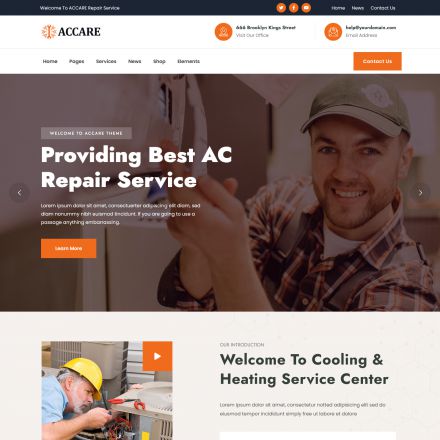 ThemeForest Accare