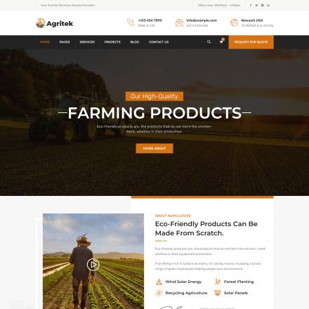 ThemeForest Agritek