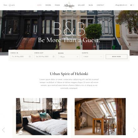 ThemeForest Alloggio