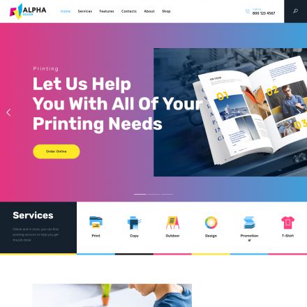 ThemeForest AlphaColor