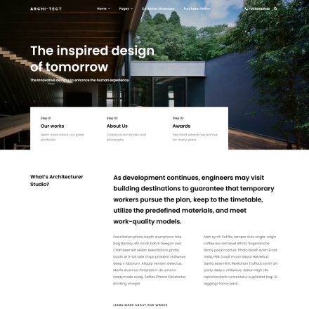 ThemeForest Architecturer