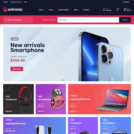 ThemeForest Axtronic