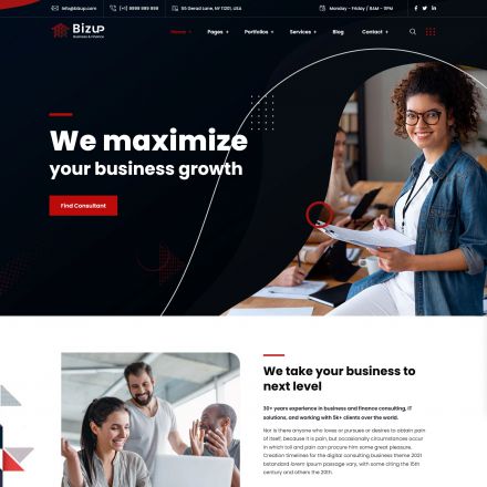 ThemeForest Bizup