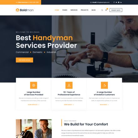 ThemeForest Boldman
