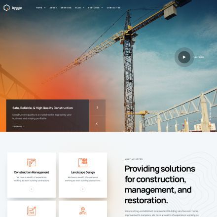 ThemeForest Bygge