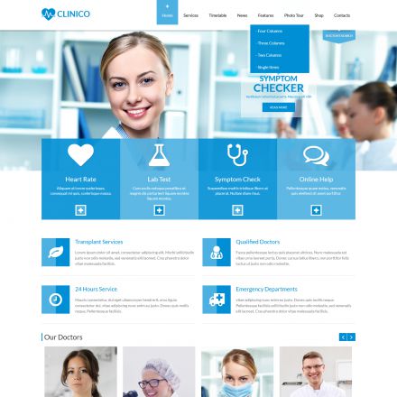 ThemeForest Clinico