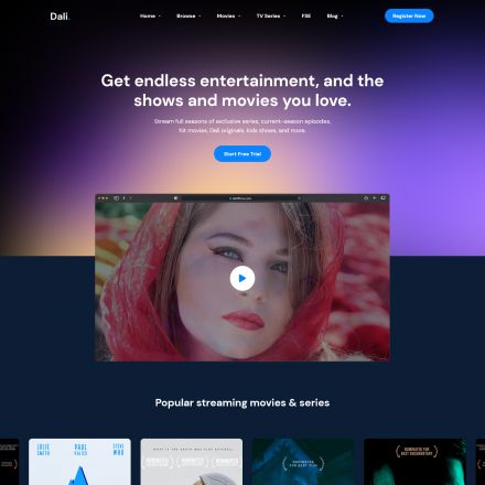 ThemeForest Dali