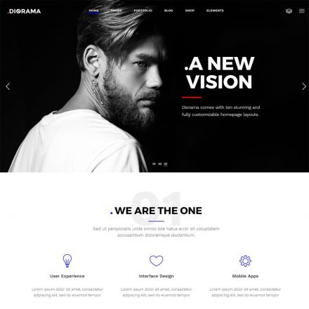 ThemeForest Diorama