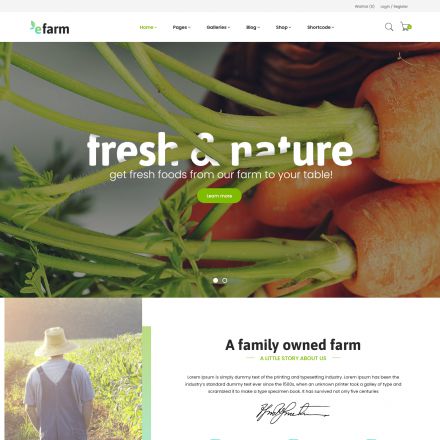 ThemeForest eFarm