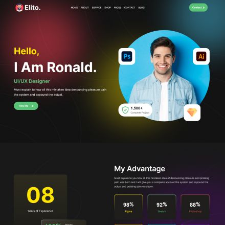 ThemeForest Elito