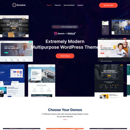 ThemeForest Envolve