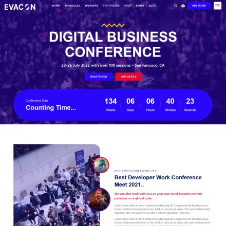 ThemeForest Evacon